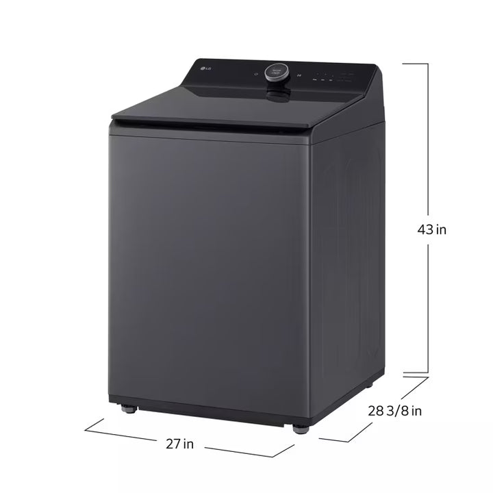LG Appliances 5.5 cu.ft. Mega Capacity Top Load Washer with TurboWash Washer with Steam ezDipense Wi-Fi Connectivity