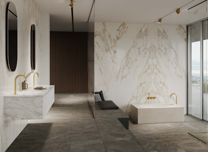 MGS Bagno Penta Two hole Stainless Steel Basin Faucet