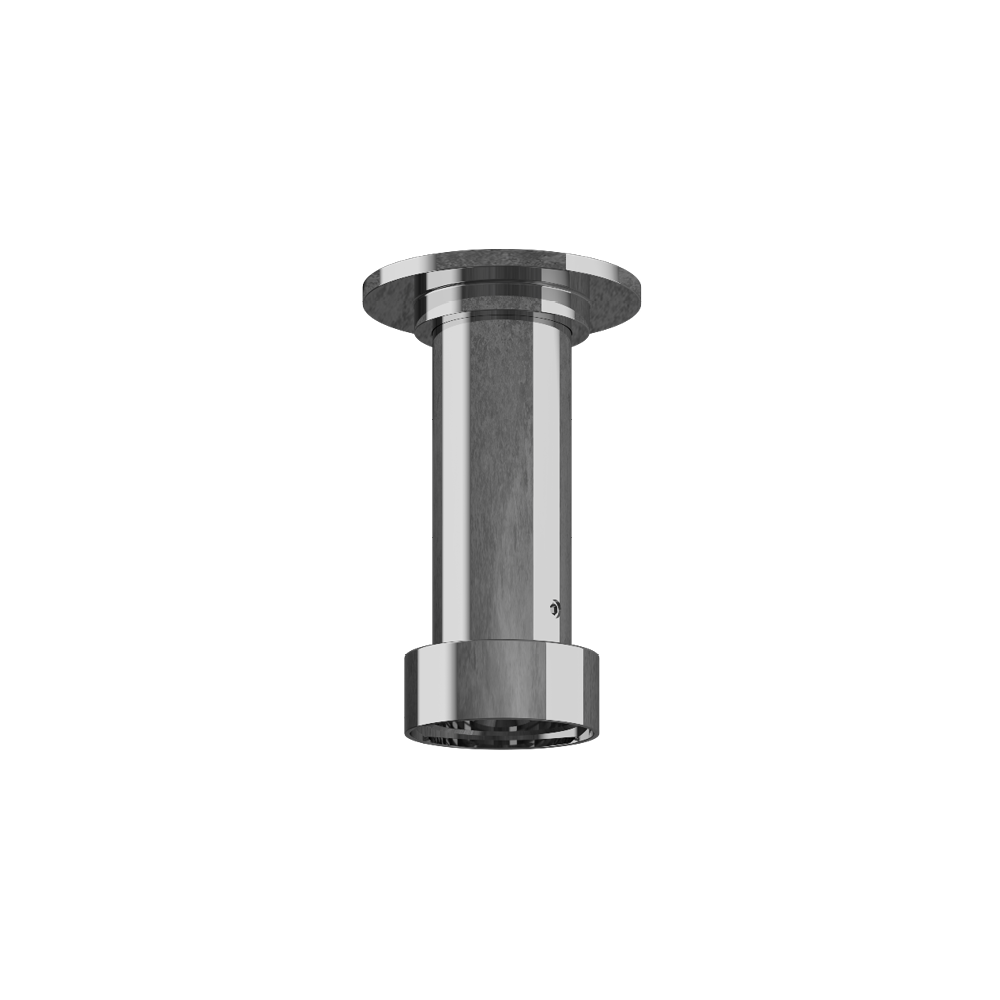 MGS Bagno 3 1/8" Stainless Steel Ceiling mount Shower Arm