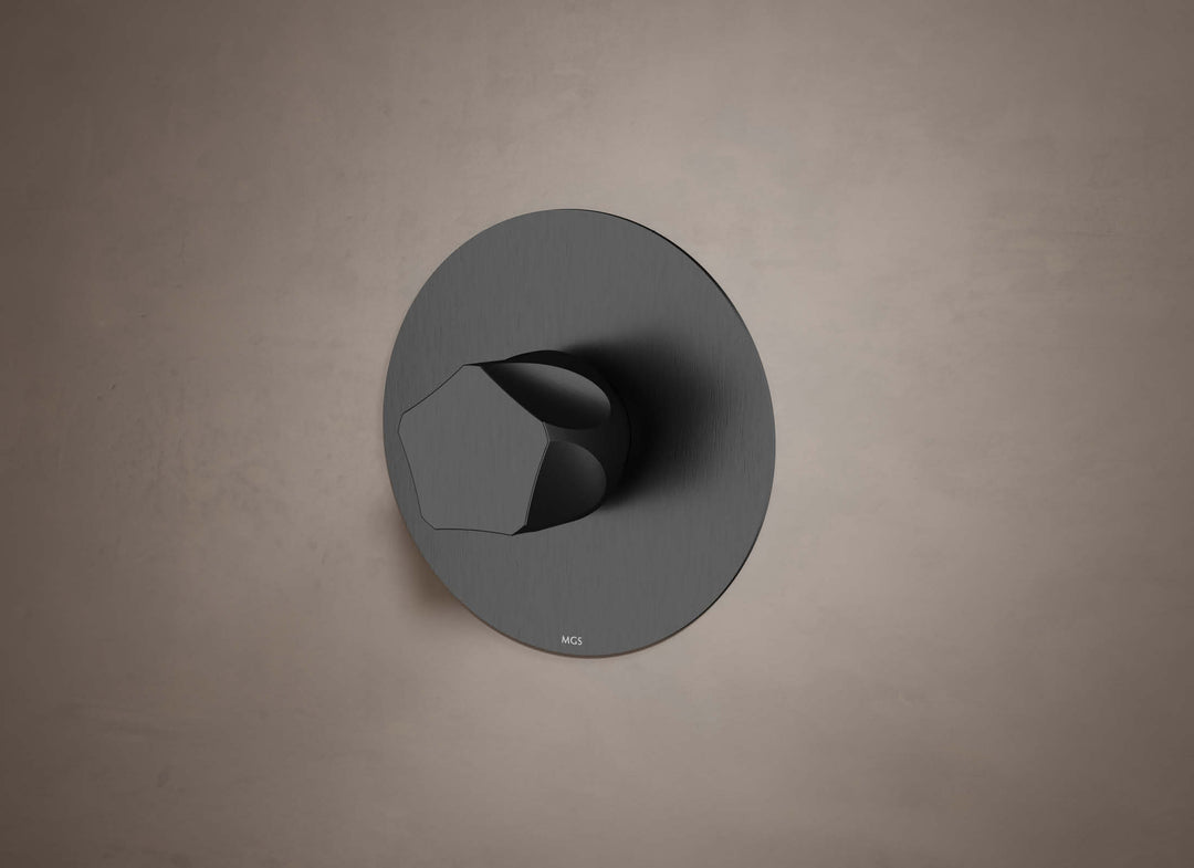 MGS Bagno Penta Stainless Steel Thermostatic Trim