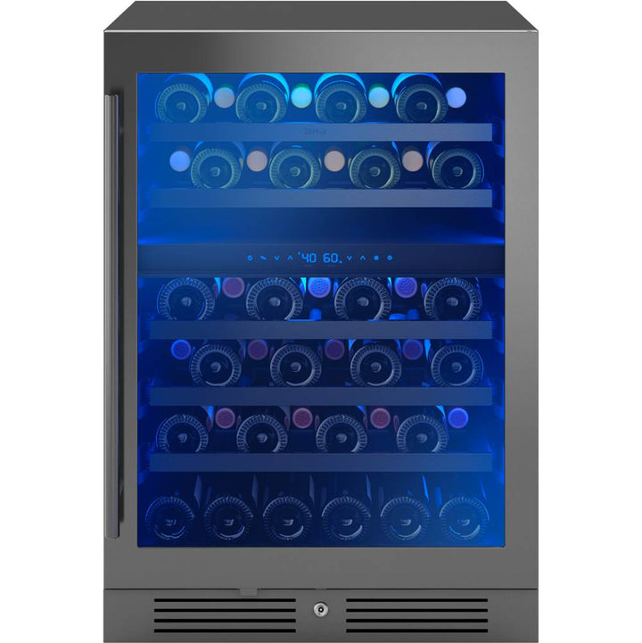 Zephyr Presrv Wine Cooler 24" Reversible Door Dual Zone