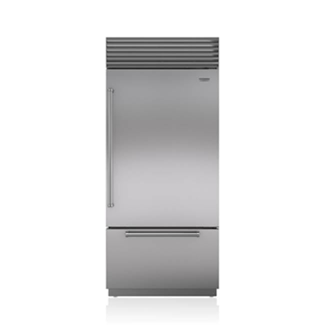 Sub-Zero Refrigerator, 36" Built-in Over-under Stainless Steel