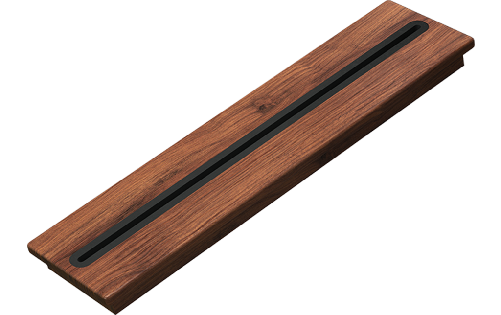 The Galley Countertop Recessed Magnetic Knife Block