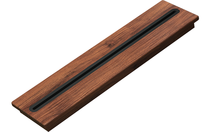 The Galley Countertop Recessed Magnetic Knife Block