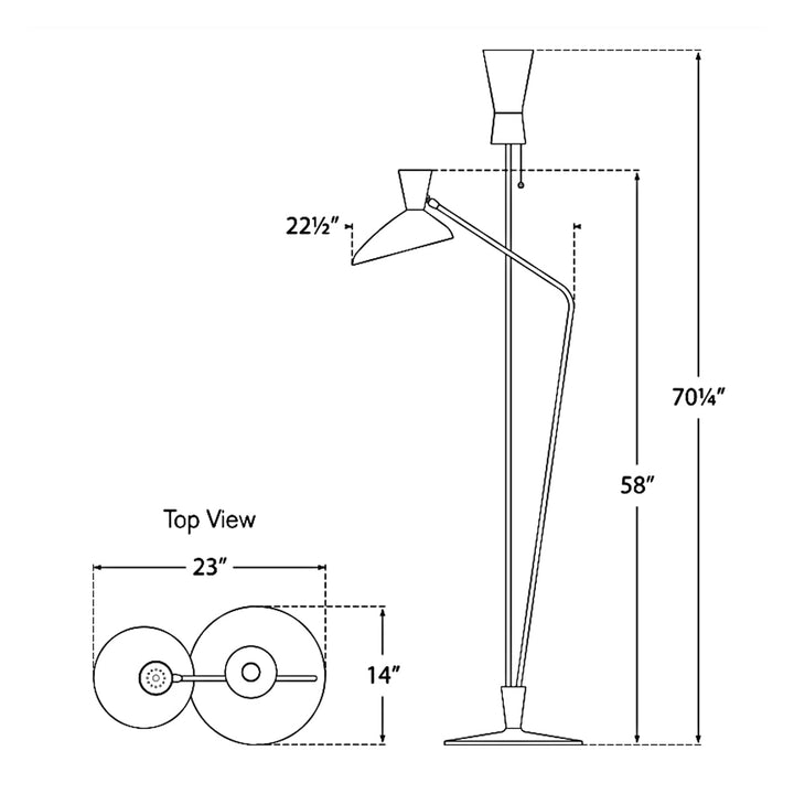 Visual Comfort Signature Austen Floor Lamp