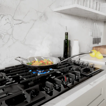 Bosch 30" Gas Cooktop 800 Series FlameSelect