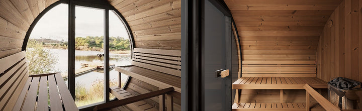 Mr. Steam Barrel Haus Collection Sauna