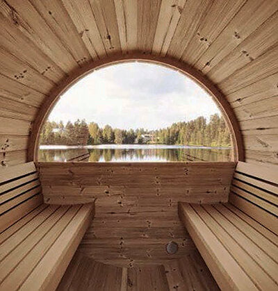 Mr. Steam Barrel Haus Collection Sauna