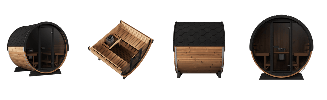 Mr. Steam Barrel Haus Collection Sauna