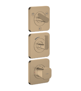 AXOR Citterio C Thermostatic Module Trim Cubic Cut