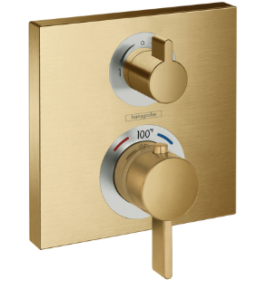 Hansgrohe Ecostat Square Thermostatic Trim with Volume Control