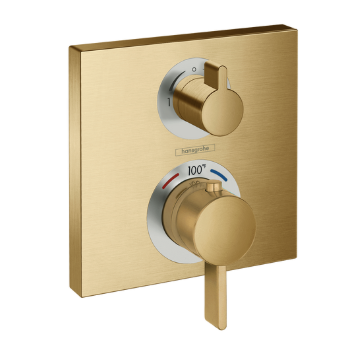 Hansgrohe Ecostat Square Thermostatic Trim with Volume Control and Diverter