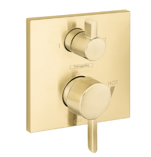 Hansgrohe Ecostat Pressure Balance Trim Square with Diverter