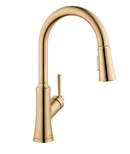 Hansgrohe Joleena HighArc Kitchen Faucet 2-Spray Pull-Down 1.75 GPM