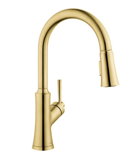 Hansgrohe Joleena HighArc Kitchen Faucet 2-Spray Pull-Down 1.75 GPM