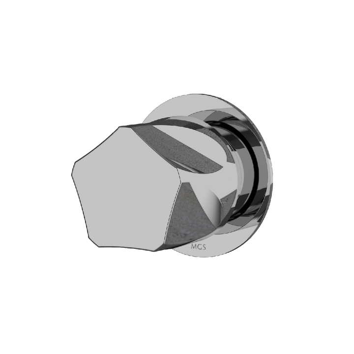 MGS Bagno Penta Stainless Steel Volume Control Trim