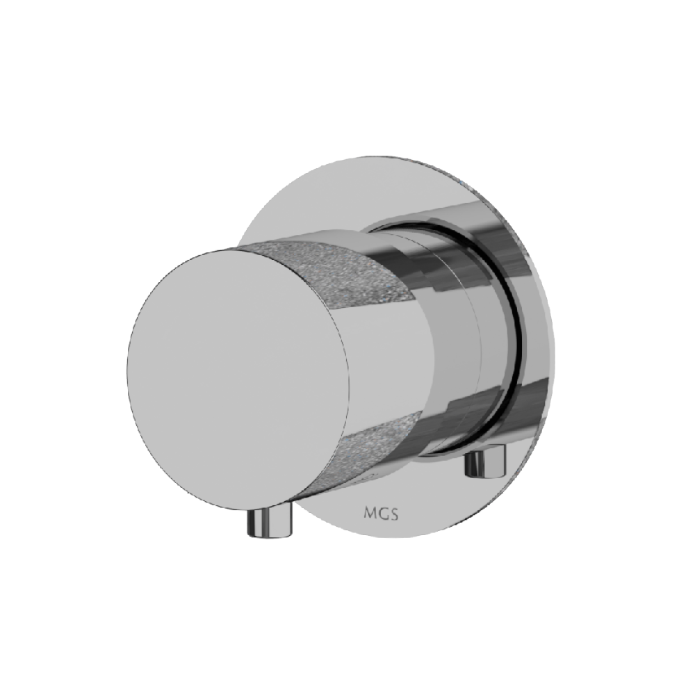 MGS Bagno Minimal Stainless Steel Volume Control Trim