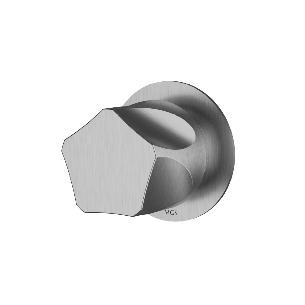 MGS Bagno Penta Stainless Steel Thermostatic Trim with Three way Diverter and Volume Control