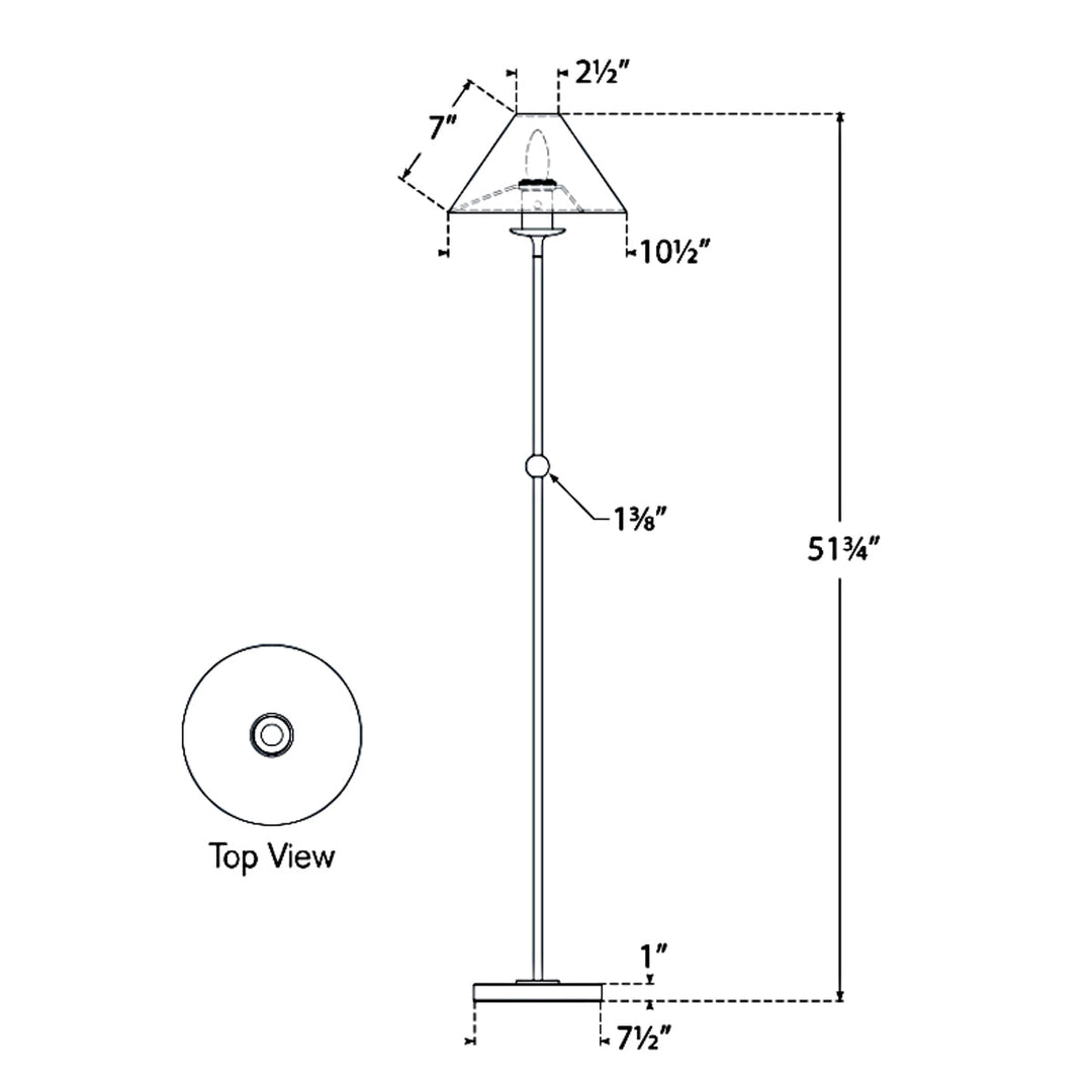 Visual Comfort Signature Caspian Floor Lamp