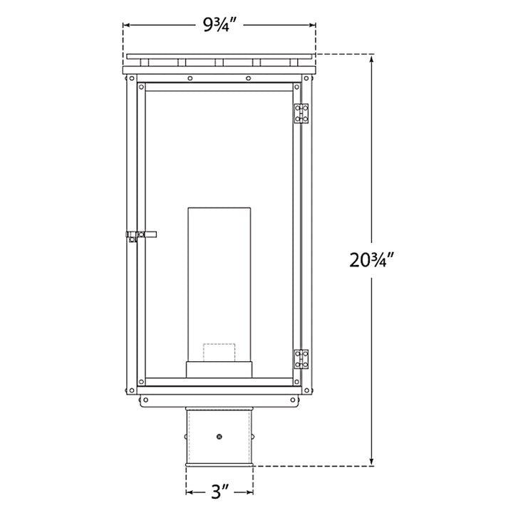 Visual Comfort Signature Cheshire Outdoor Post Light