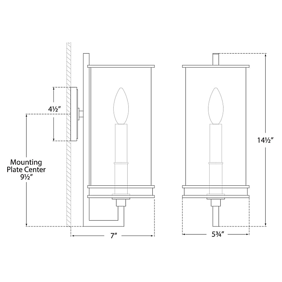 Visual Comfort Signature Glendon Wall Sconce
