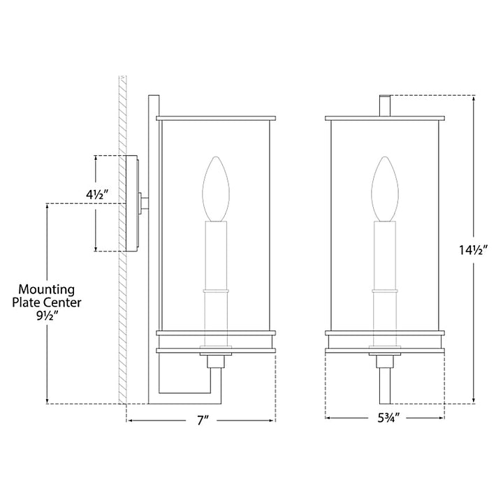 Visual Comfort Signature Glendon Wall Sconce