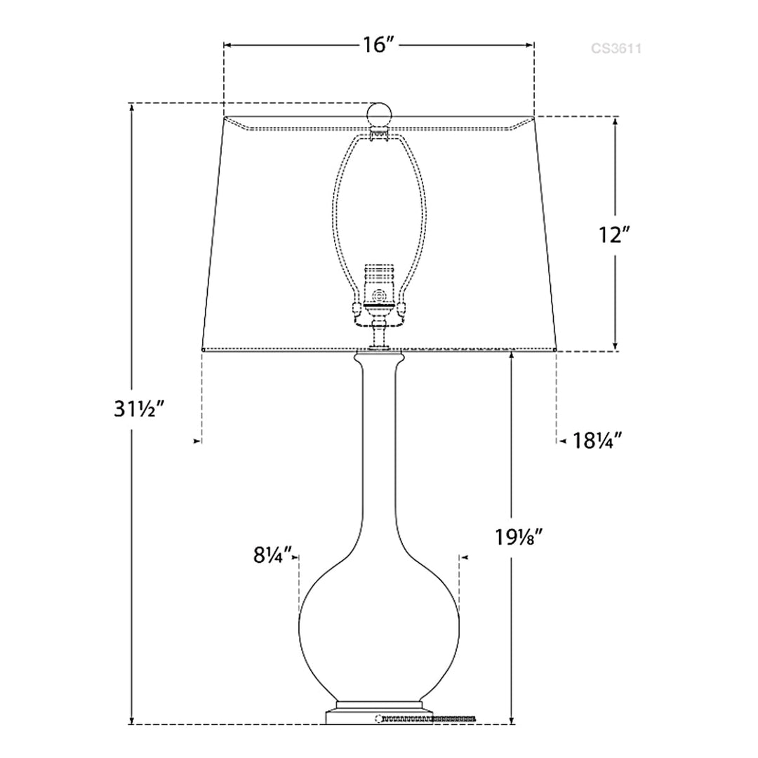 Visual Comfort Signature Coy Table Lamp