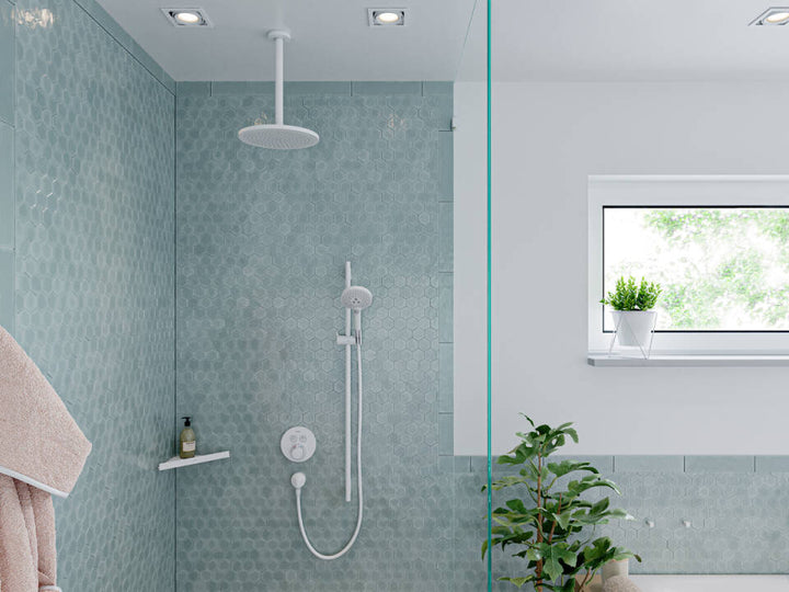 Hansgrohe ShowerSelect S Thermostatic Trim for 2 Functions Round