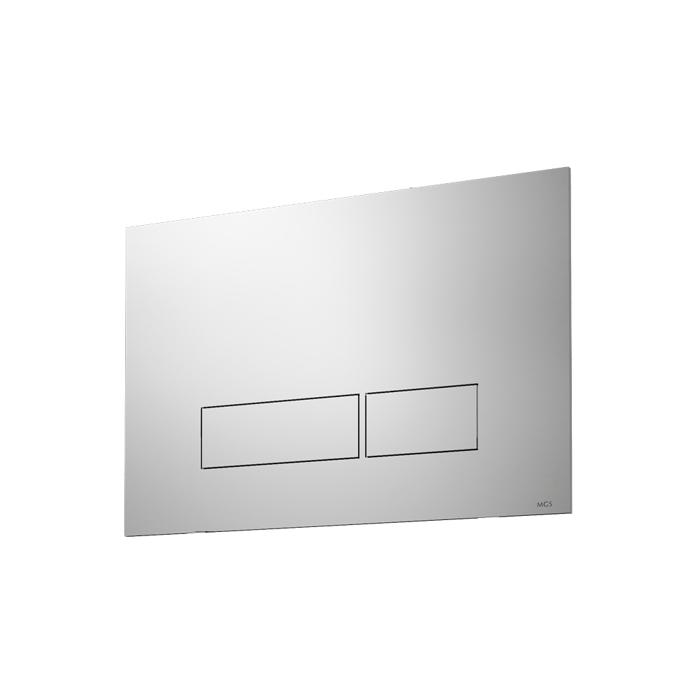 MGS Bagno Stainless Steel Flush Actuator Plate