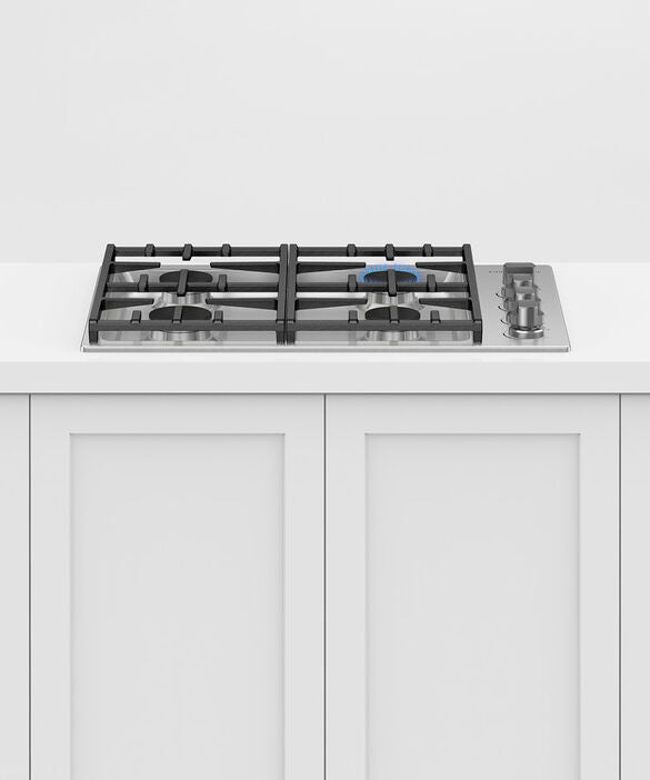 Fisher & Paykel 30" Drop-in Cooktop 4 Burner Natural Gas