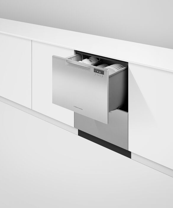 Fisher & Paykel Stainless Steel Series 7 Double Tall DishDrawer
