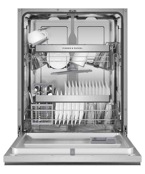 Fisher & Paykel Stainless Steel Series 7 Contemporary Tall Built-in Dishwasher