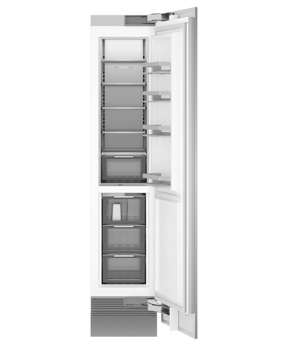 Fisher & Paykel 18" PREMIUM Column Freezer Panel Ready Stainless Interior