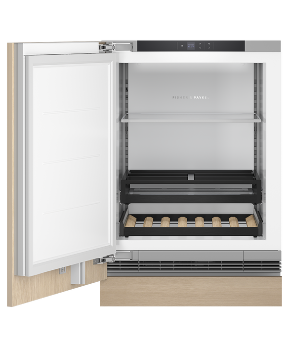 Fisher & Paykel 24" Undercounter Beverage Refrigerator Panel Ready Solid Door