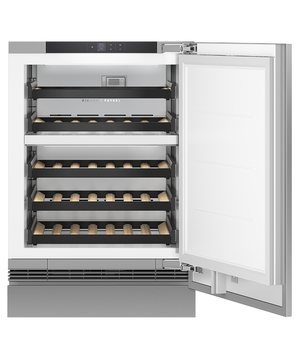 Fisher & Paykel 24" Undercounter Wine Cellar Dual Zones Panel Ready Solid Door