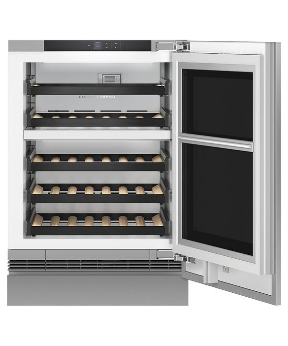 Fisher & Paykel 24" Undercounter Wine Cellar Dual Zones Panel Ready Glass Door