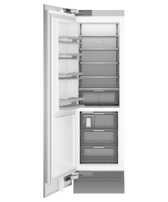 Fisher & Paykel 24" PREMIUM Column Freezer Panel Ready Stainless Interior