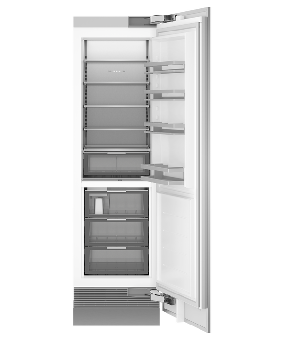 Fisher & Paykel 24" PREMIUM Column Freezer Panel Ready Stainless Interior