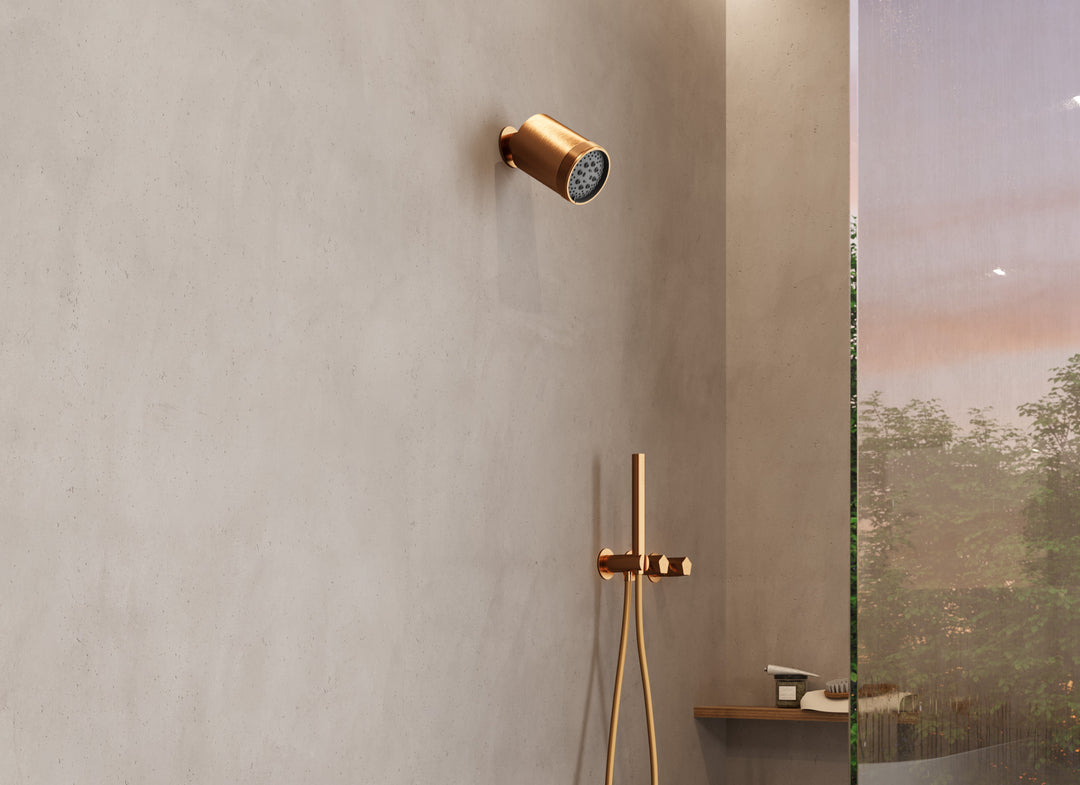 MGS Bagno Multi function Stainless Steel Wall mounted Shower Head