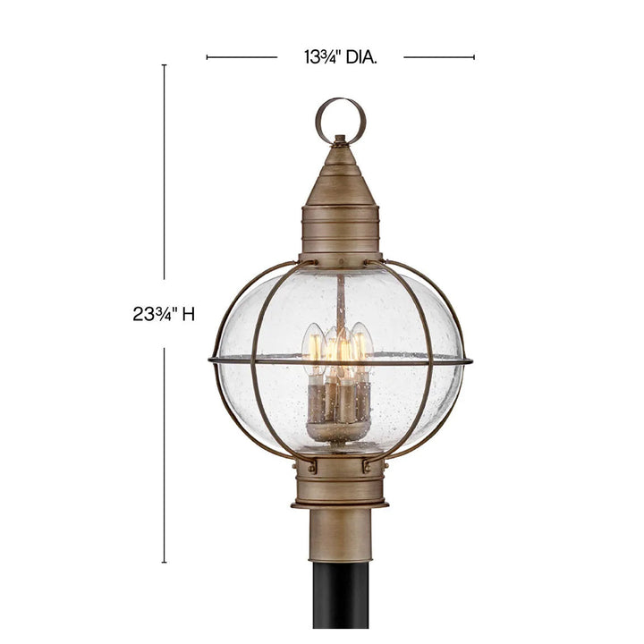 Hinkley Cape Cod 120V Outdoor Pier / Post Mount