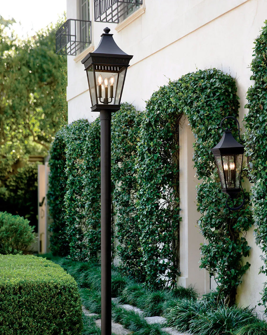 Hinkley Chapel Hill Scroll Outdoor Wall Sconce (view 3)
