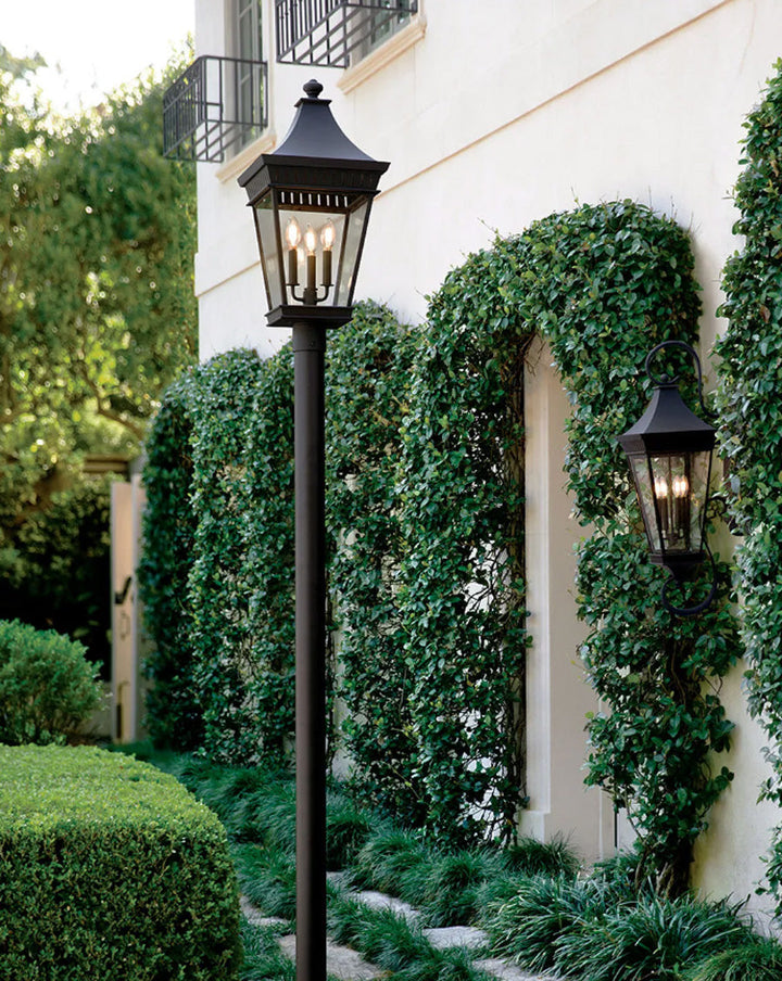 Hinkley Chapel Hill Scroll Outdoor Wall Sconce (view 3)