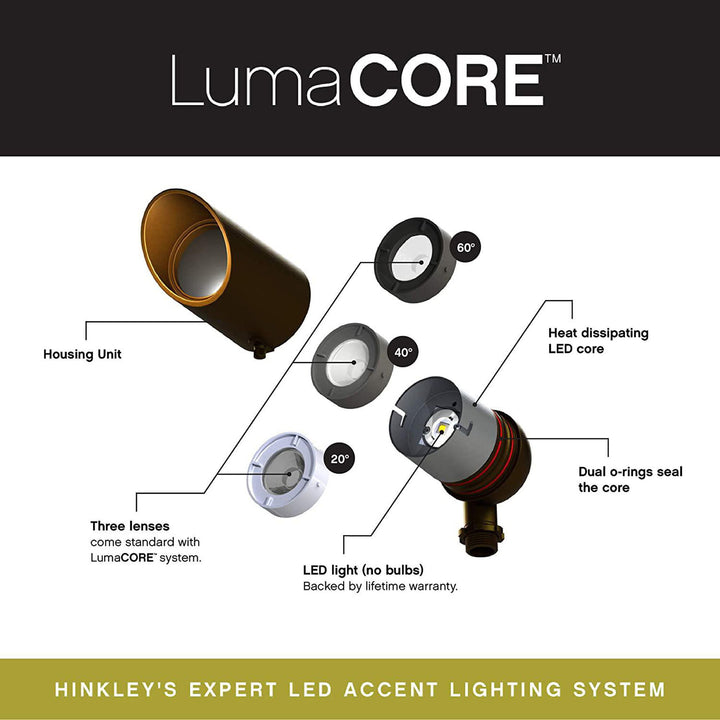 Hinkley LumaCore Variable Output LED Accent 120V Spot Light (view 6)