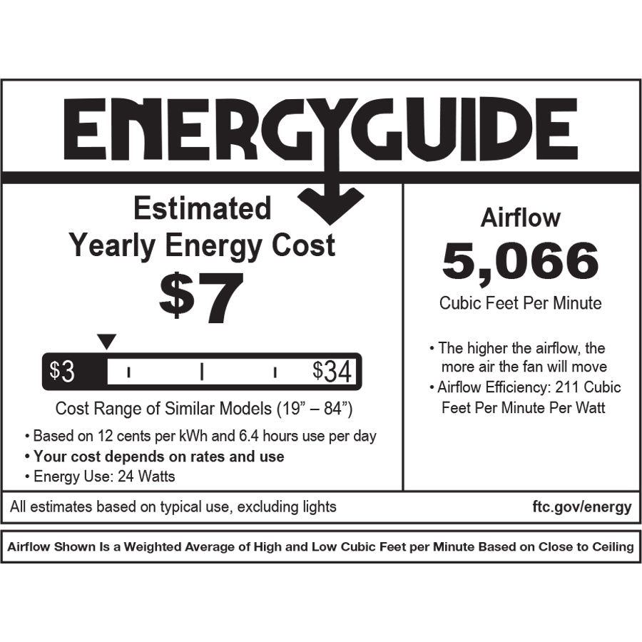 Hinkley Swell Flush Smart Ceiling Fan with Light