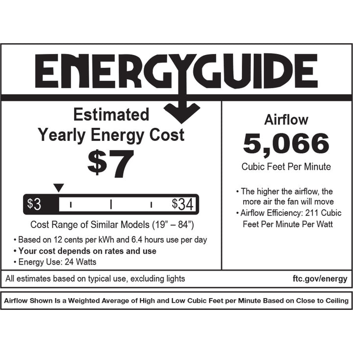 Hinkley Swell Flush Smart Ceiling Fan with Light