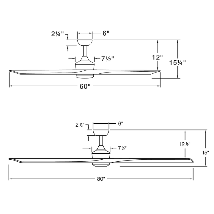 Hinkley Sculpt Smart Ceiling Fan with Light (view 2)