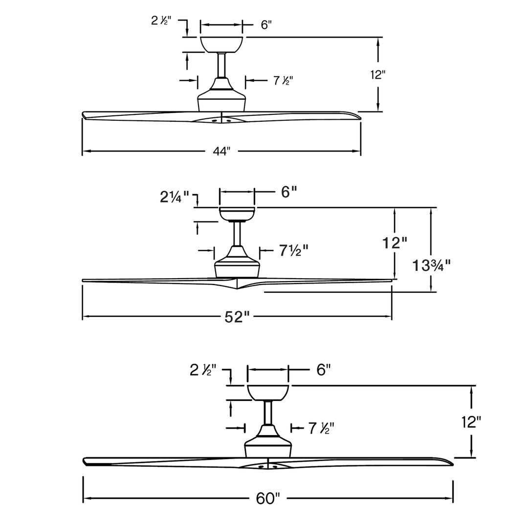 Hinkley Chisel Smart Ceiling Fan (view 2)