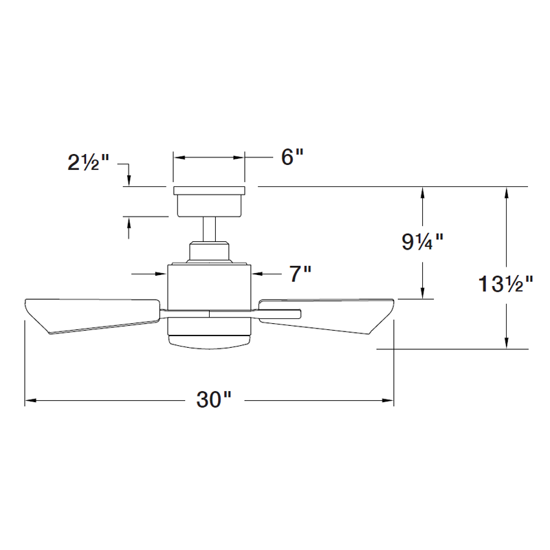 Hinkley Clarke Semi Flush Ceiling Light (view 2)