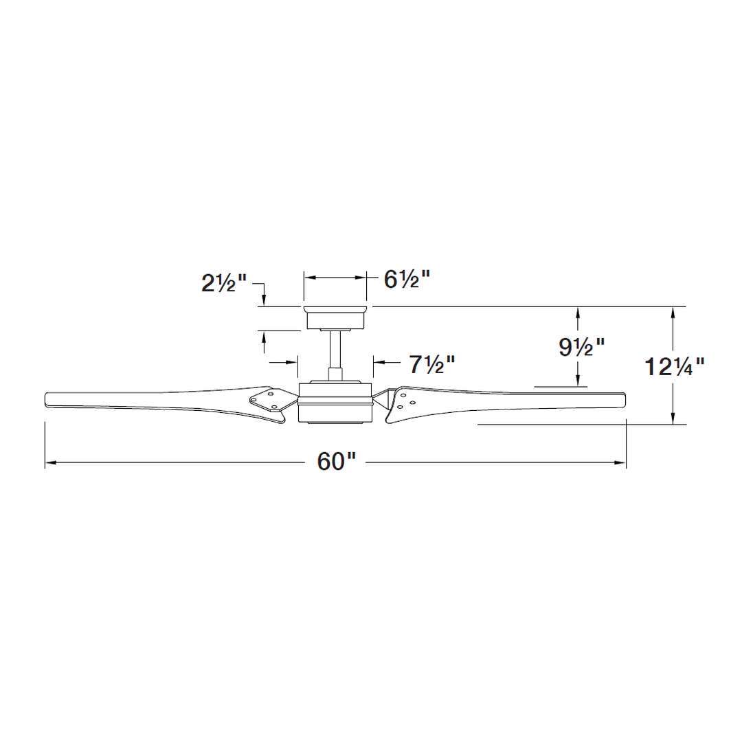 Hinkley Mistral Smart Ceiling Fan (view 2)
