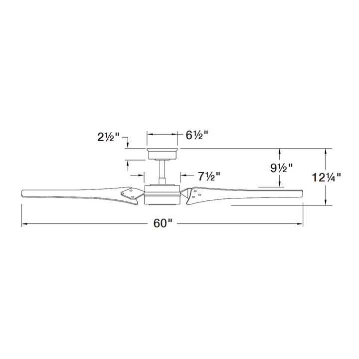 Hinkley Mistral Smart Ceiling Fan (view 2)